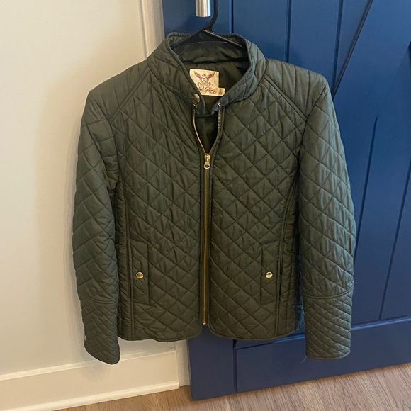 Faded Glory Jackets & Blazers - Faded Glory Women's Quilted Puffer Jacket - Dark Green